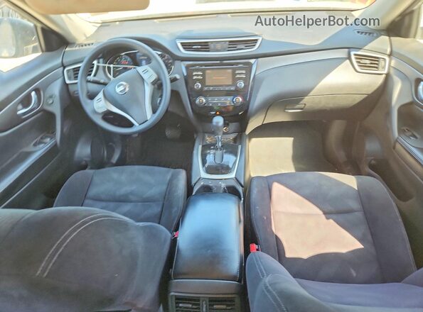 JN8AT2MT2GW025800 2016 NISSAN ROGUE Серебряный Вид панели приборов