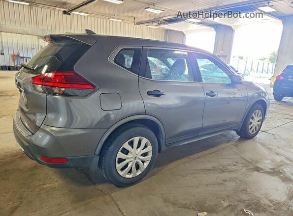 JN8AT2MT2HW133979 2017 NISSAN ROGUE Серый Задняя правая четверть