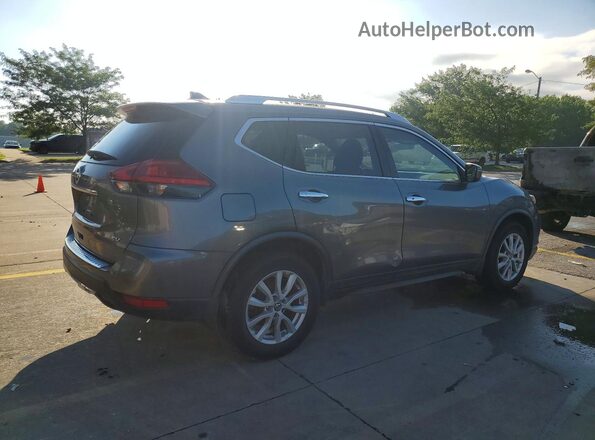 JN8AT2MT2HW134873 2017 NISSAN ROGUE Серый Задняя правая четверть
