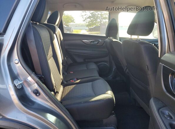 JN8AT2MT2HW134873 2017 NISSAN ROGUE Серый Вид задней части салона