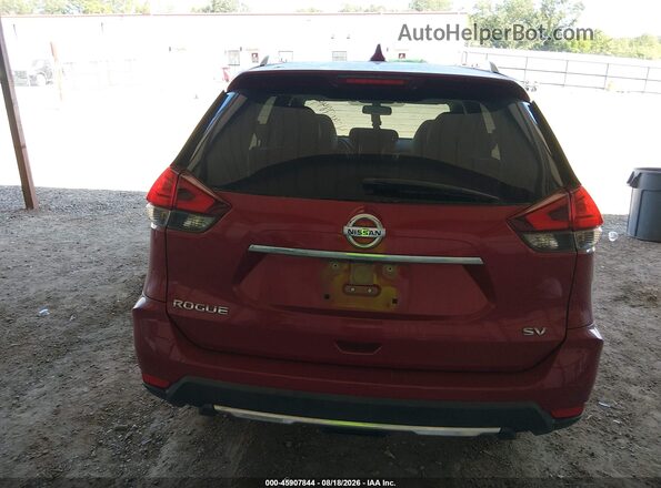 JN8AT2MT2HW136705 2017 NISSAN ROGUE Burgundy 