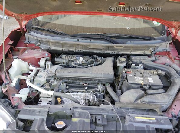 JN8AT2MT2HW136705 2017 NISSAN ROGUE Burgundy Widok z tyłu