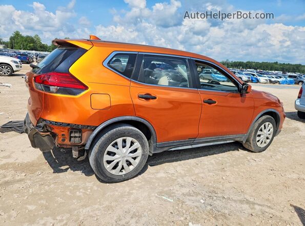 JN8AT2MT2HW391810 2017 NISSAN ROGUE Orange Front view