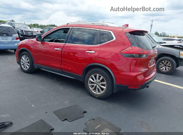 JN8AT2MT2HW392973 2017 NISSAN ROGUE Red Trasero izquierdo