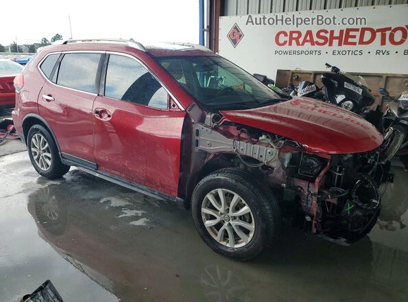 JN8AT2MT2HW397025 2017 NISSAN ROGUE Красный Передняя правая четверть