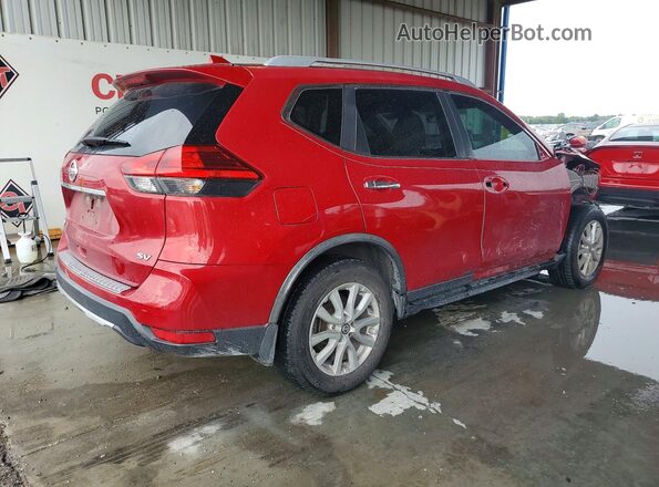 JN8AT2MT2HW397025 2017 NISSAN ROGUE Красный Задняя правая четверть