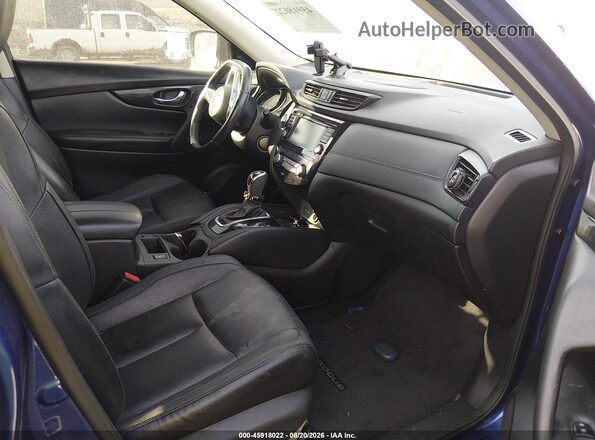 JN8AT2MT2JW461229 2018 NISSAN ROGUE Blue Սալոնի դիմացի տեսք