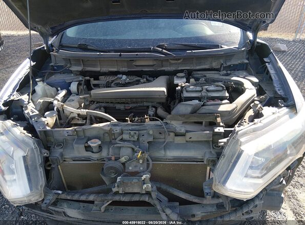 JN8AT2MT2JW461229 2018 NISSAN ROGUE Blue Հետևի տեսք