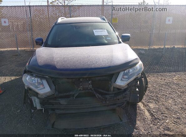 JN8AT2MT2JW461229 2018 NISSAN ROGUE Blue Սարքավորումների վահանակի տեսք