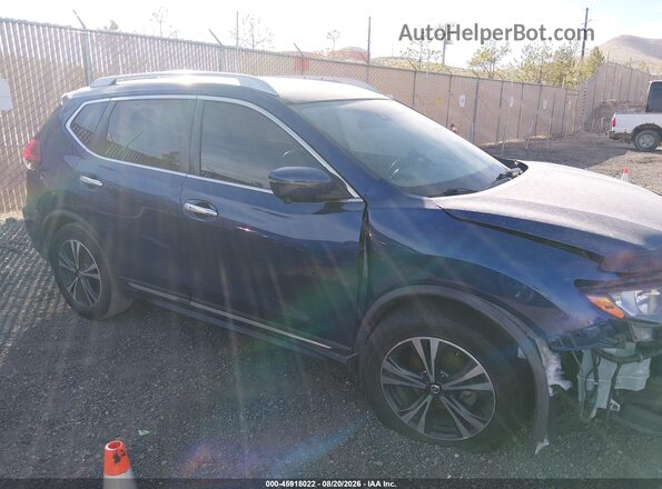 JN8AT2MT2JW461229 2018 NISSAN ROGUE Blue Սալոնի հետևի տեսք