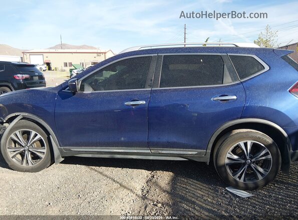 JN8AT2MT2JW461229 2018 NISSAN ROGUE Blue Սալոնի 360 աստիճան տեսք