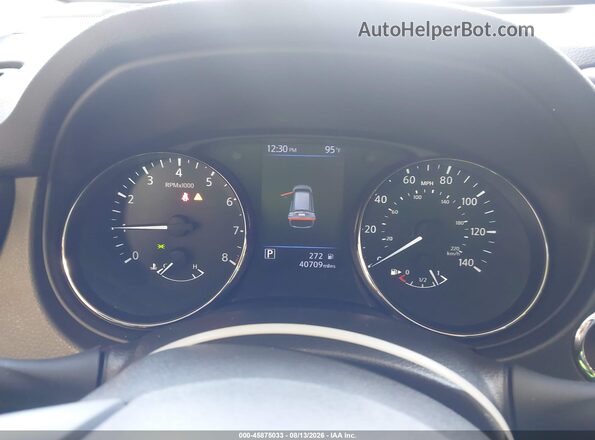 JN8AT2MT2KW505294 2019 NISSAN ROGUE Черный Вид задних сидений