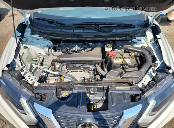 JN8AT2MT2LW008571 2020 NISSAN ROGUE White უკანა სალონის ხედი