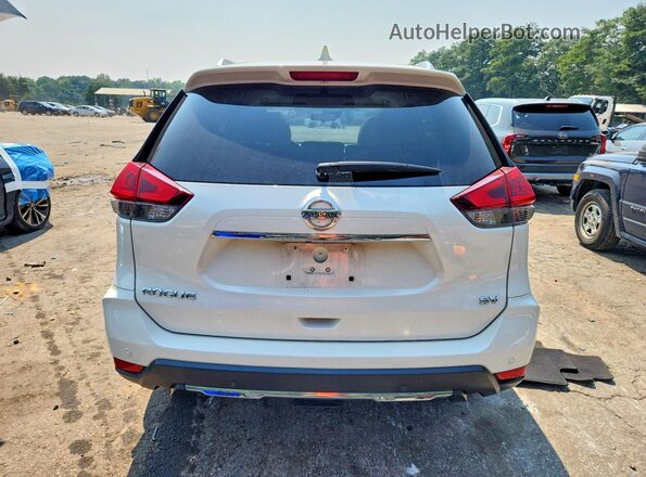 JN8AT2MT2LW008571 2020 NISSAN ROGUE White უკანა ხედი