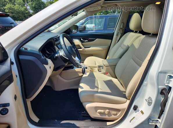 JN8AT2MT2LW008571 2020 NISSAN ROGUE White წინა სალონის ხედი