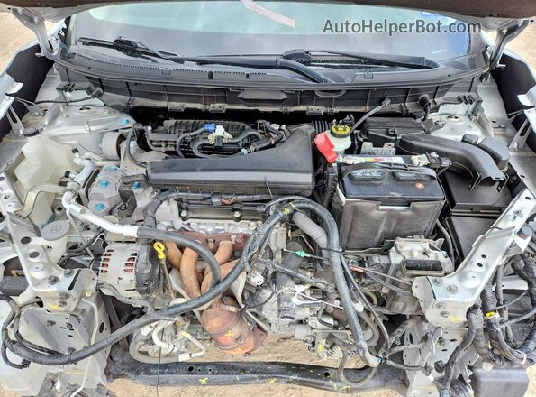 JN8AT2MT2LW017190 2020 NISSAN ROGUE Silver ძრავის განყოფილების ხედი