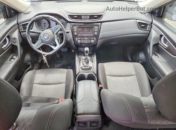 JN8AT2MT2LW017190 2020 NISSAN ROGUE Silver წინა პანელის ხედი