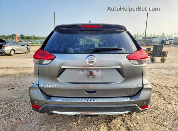 JN8AT2MT2LW018713 2020 NISSAN ROGUE Gray უკანა ხედი