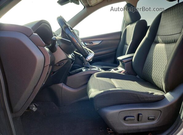 JN8AT2MT2LW018713 2020 NISSAN ROGUE Gray წინა სალონის ხედი