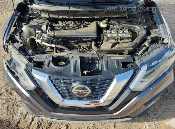 JN8AT2MT2LW018713 2020 NISSAN ROGUE Gray ძრავის განყოფილების ხედი