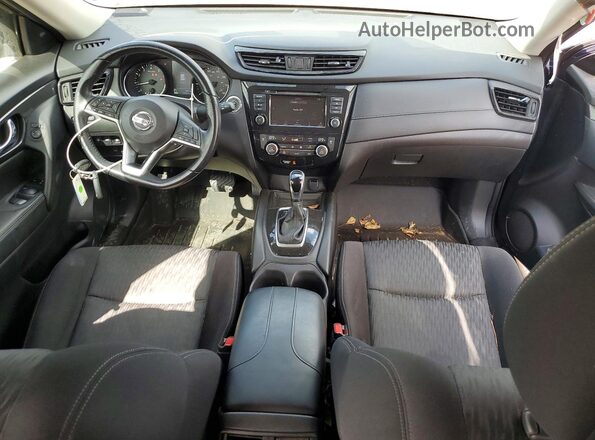 JN8AT2MT2LW031493 2020 NISSAN ROGUE Blue Widok deski rozdzielczej