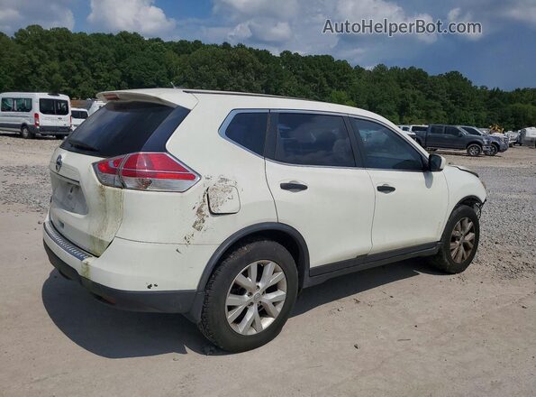 JN8AT2MT3GW000162 2016 NISSAN ROGUE White Tył prawy