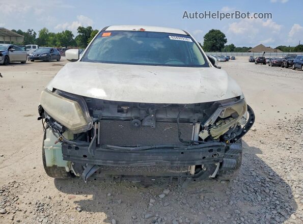 JN8AT2MT3GW000162 2016 NISSAN ROGUE White Widok z przodu