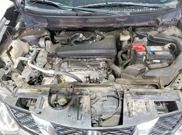 JN8AT2MT3GW027166 2016 NISSAN ROGUE Gray უკანა სალონის ხედი