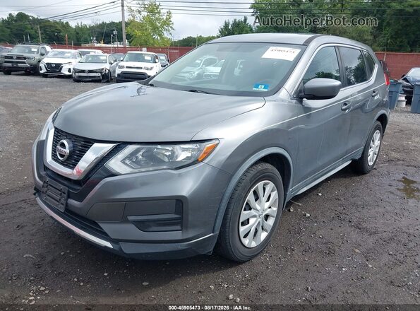 JN8AT2MT3HW140262 2017 NISSAN ROGUE Gray Widok z przodu
