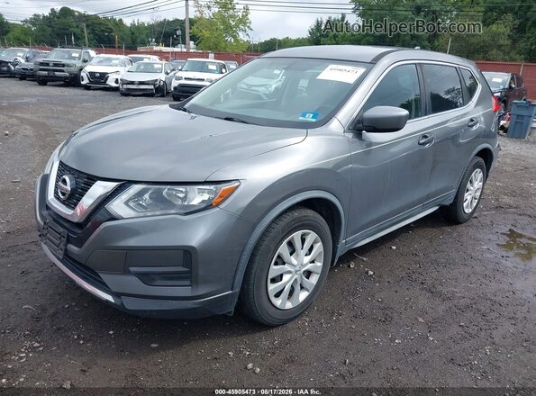 JN8AT2MT3HW140262 2017 NISSAN ROGUE Gray Przód lewy