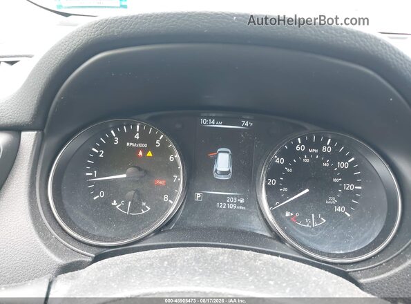 JN8AT2MT3HW140262 2017 NISSAN ROGUE Gray Widok tylnych siedzeń