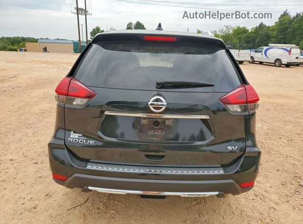 JN8AT2MT3HW143081 2017 NISSAN ROGUE Black Вид ззаду