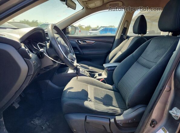 JN8AT2MT3HW147258 2017 NISSAN ROGUE Gray Вид підкапотного простору