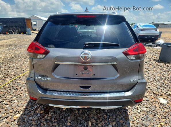 JN8AT2MT3HW392111 2017 NISSAN ROGUE Gray Вид ззаду