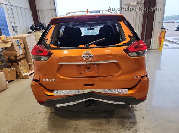 JN8AT2MT3HW393727 2017 NISSAN ROGUE Orange Vista trasera