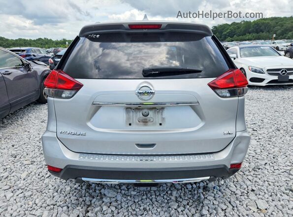 JN8AT2MT3HW407352 2017 NISSAN ROGUE Silver უკანა ხედი