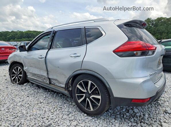 JN8AT2MT3HW407352 2017 NISSAN ROGUE Silver უკანა მარცხენა