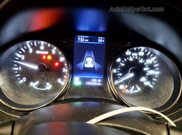 JN8AT2MT3LW013049 2020 NISSAN ROGUE Black Вид щитка приладів