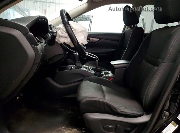 JN8AT2MT3LW013049 2020 NISSAN ROGUE Black Вид салону спереду