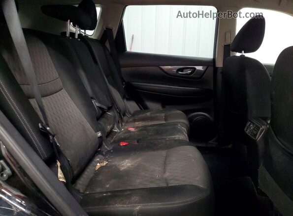 JN8AT2MT3LW013049 2020 NISSAN ROGUE Black Вид задньої частини салону
