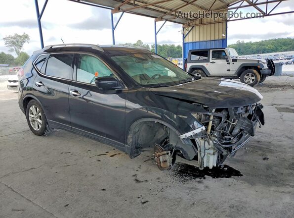 JN8AT2MT4GW002664 2016 NISSAN ROGUE Black Przód prawy