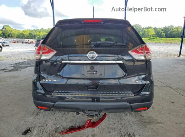 JN8AT2MT4GW002664 2016 NISSAN ROGUE Black Widok z tyłu
