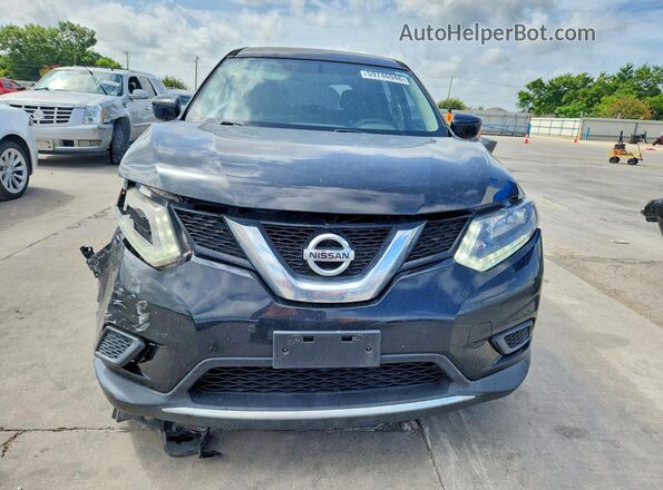 JN8AT2MT4GW005922 2016 NISSAN ROGUE Black Vista frontal