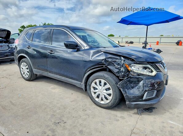 JN8AT2MT4GW005922 2016 NISSAN ROGUE Black Delantero derecho