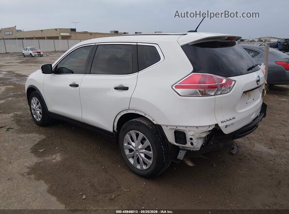 JN8AT2MT4GW013499 2016 NISSAN ROGUE Белый Задняя левая четверть