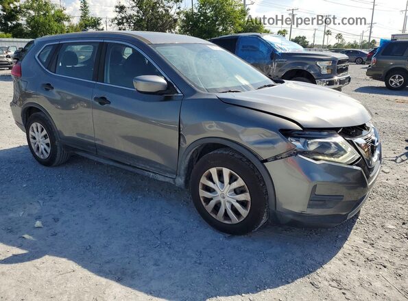 JN8AT2MT4HW134549 2017 NISSAN ROGUE Gray Front right