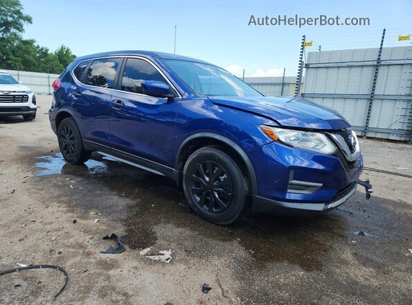 JN8AT2MT4HW140190 2017 NISSAN ROGUE Blue Przód prawy