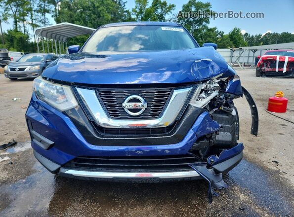 JN8AT2MT4HW140190 2017 NISSAN ROGUE Blue Widok z przodu