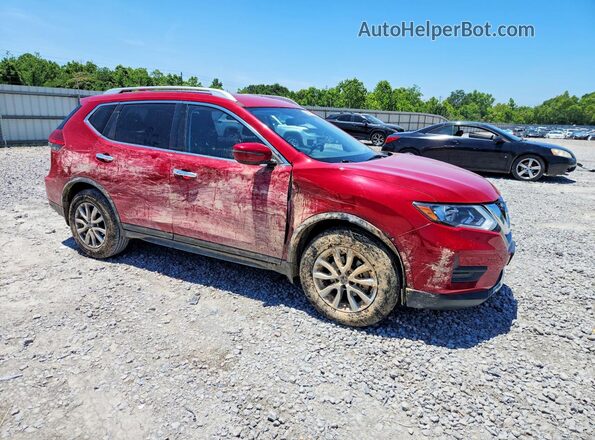 JN8AT2MT4HW390030 2017 NISSAN ROGUE Red Передня права чверть