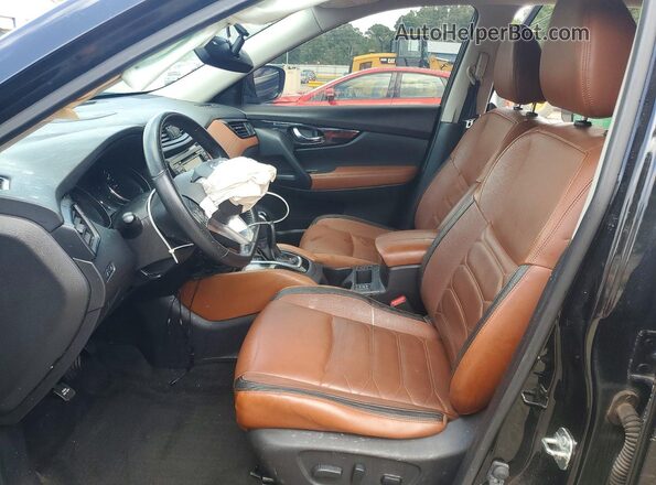 JN8AT2MT4HW405108 2017 NISSAN ROGUE Black Սալոնի դիմացի տեսք